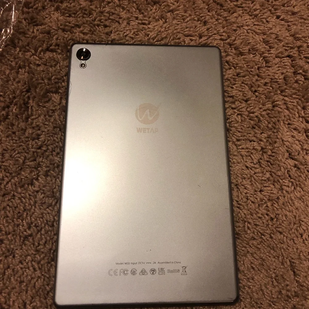 Broken tablet